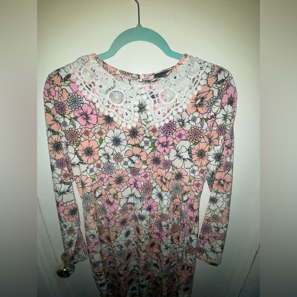 Alison Andrews | Women/Junior Dress | Small | Floral | Midi | Stretch | NWT - Picture 6 of 13